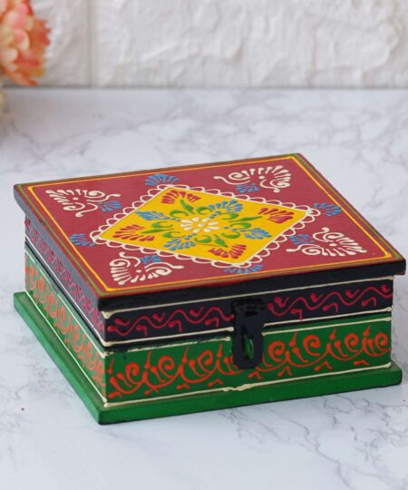 Wooden rajasthan jewellery box
